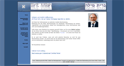 Desktop Screenshot of beschneidung-mohel.de